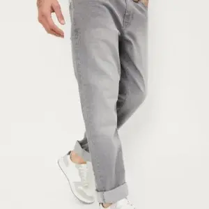 Silver Ledger – Premium Grey Tapered Jeans