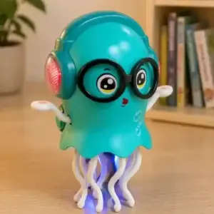 Cute Dancing Jellyfish Toy with Music & Lights – Kids Fun Musical Toy (Pink Edition)